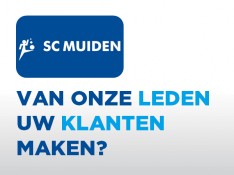 Word sponsor van SC Muiden