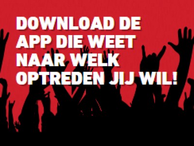 Download de Jupiler Poppodia app!