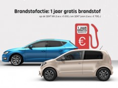 Brandstofactie: 1 jaar gratis!