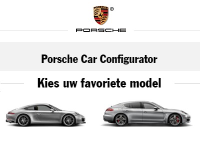Stel uw droom-Porsche samen